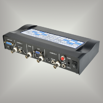 DCG-200M and DVPG Digital Crosshair Generators with optional split screen and dual camera switcher