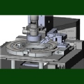 Motorized wafer and die inspection systems